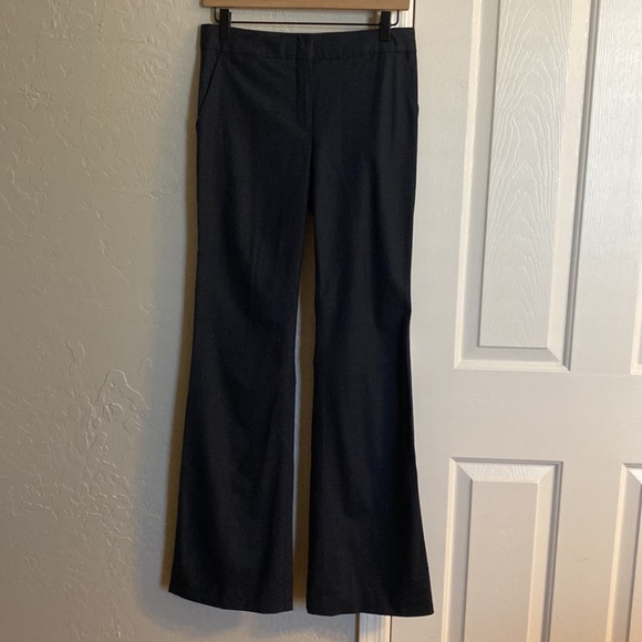 BCBG Navy Boot cut Trouser size 2 - Picture 2 of 15